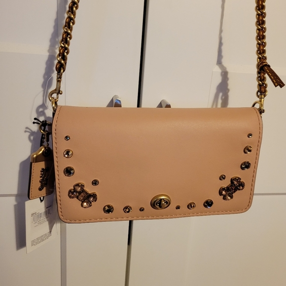 COACH Ladies Dinky Crystal Crossbody  Bag 38646 - Picture 3 of 11